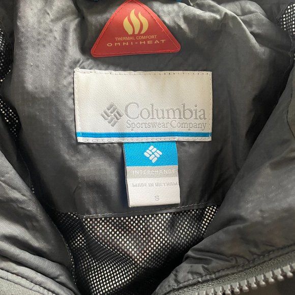 Columbia Interchange Grey/Silver Winter Jacket - Picture 3 of 5